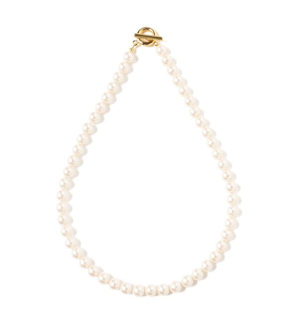 Demi-Luxe BEAMS 「Demi-Luxe BEAMS / 8ｍｍ パール ネックレス」|その他|WHITE