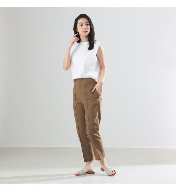 Demi-Luxe BEAMS 「AK+1 / ストレッチ パンツ」|チノ|
