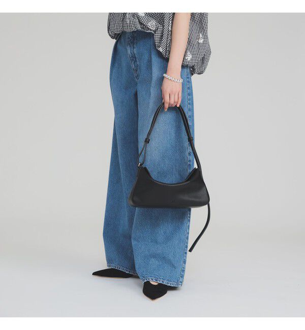 Demi-Luxe BEAMS 「＆MyuQ / UPIS ショルダーバッグ」|トートバッグ|BLACK