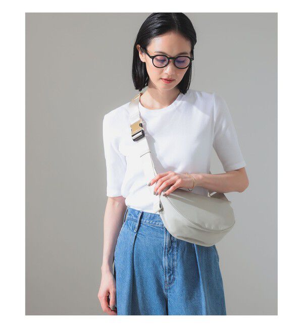 Demi-Luxe BEAMS 「VIOLAd&rsquo;ORO / ナイロン ボディーバッグ」|トートバッグ|ICE_GREY&times;ICE_GREY