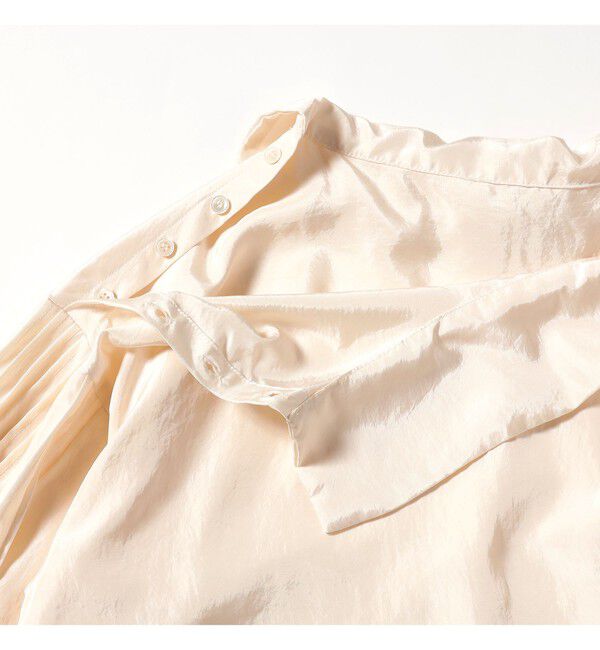 Ray BEAMS 「RBS / アーム タック ボートネック ブラウス」|シャツ・ブラウス|