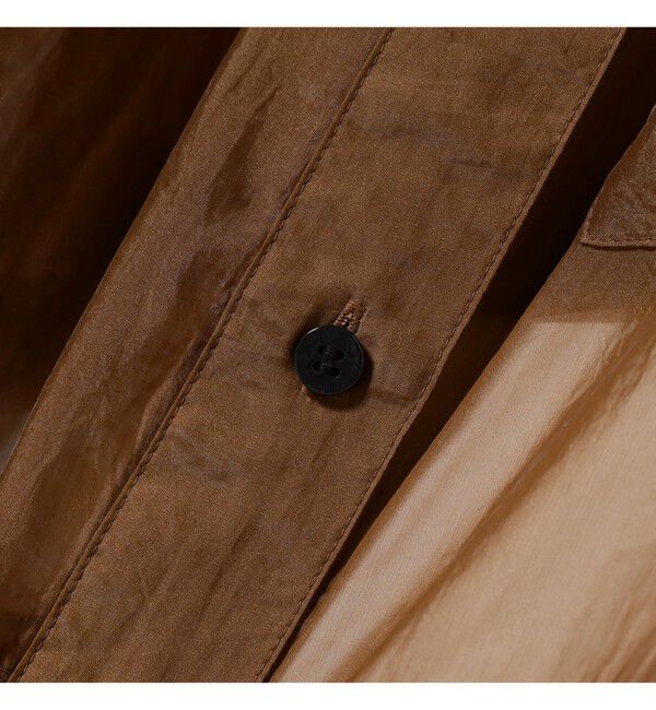 Ray BEAMS 「シアー クロップド シャツ」|シャツ・ブラウス|