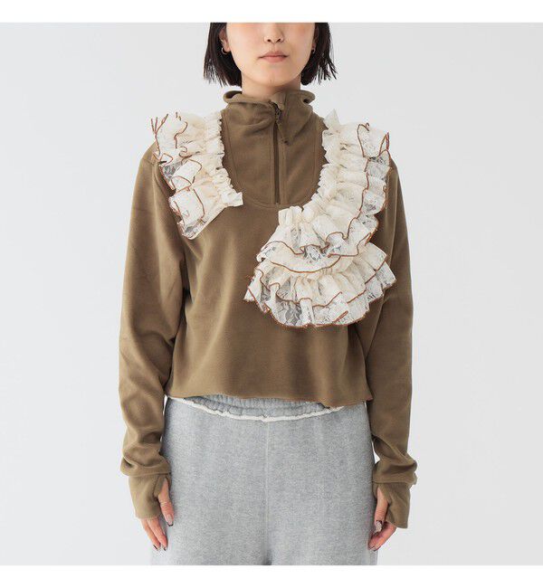 BEAMSBOY「【別注】Orfeo &times; maturely / フリース ハーフジップ」|スウェット・ジャージ|