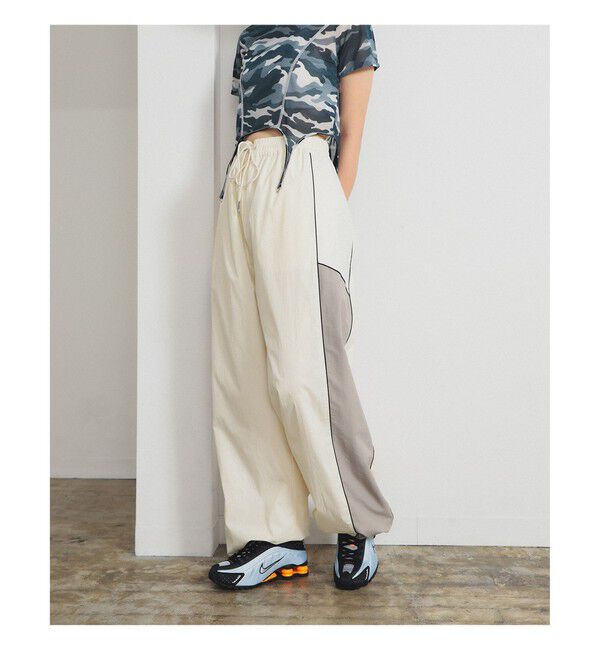 Ray BEAMS 「レース キリカエ トラックパンツ」|その他|