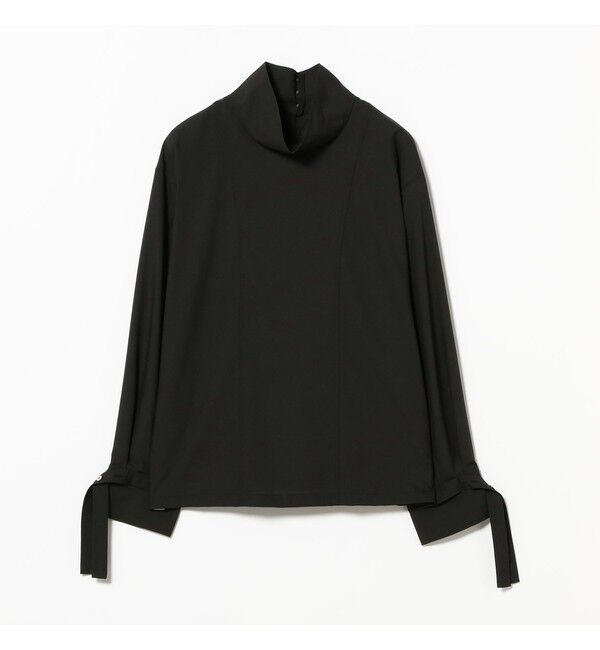 Ray BEAMS 「RBS / ベルトカフス ハイネック ブラウス」|シャツ・ブラウス|