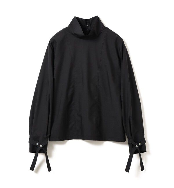 Ray BEAMS 「RBS / ベルトカフス ハイネック ブラウス」|シャツ・ブラウス|