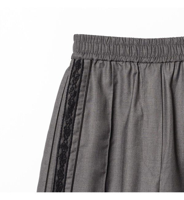 Ray BEAMS 「レースライントラックパンツ」|チノ|