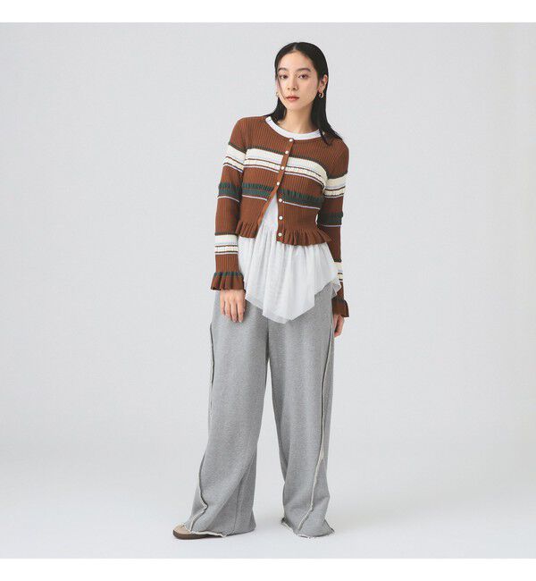 Ray BEAMS 「キリカエライン スウェット パンツ」|その他|