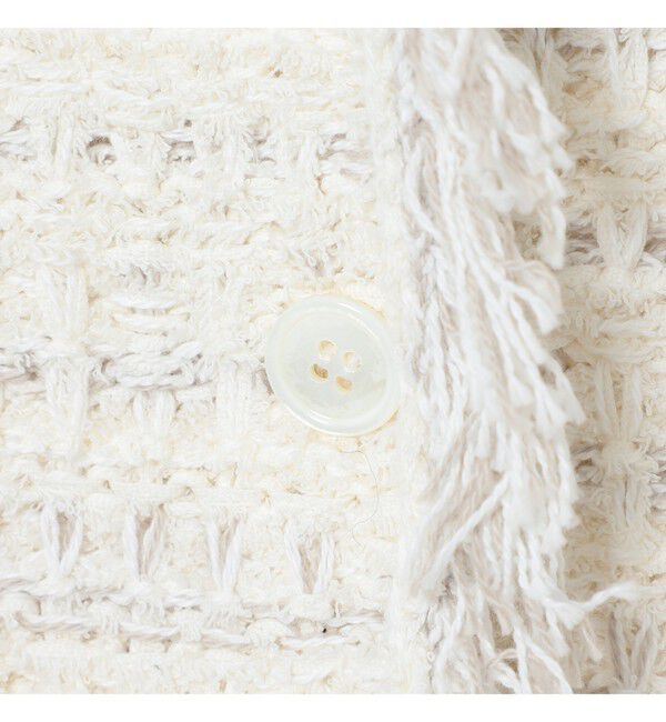 Ray BEAMS 「ツイード ニット ベスト」|ベスト・ジレ|