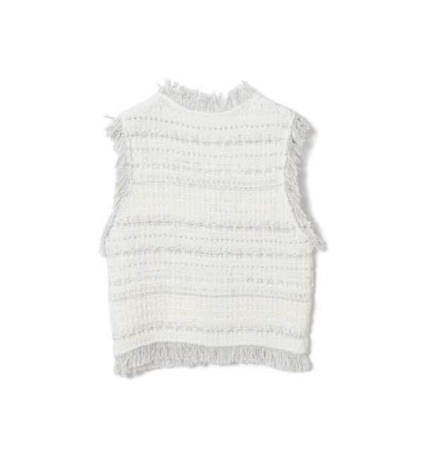 Ray BEAMS 「ツイード ニット ベスト」|ベスト・ジレ|