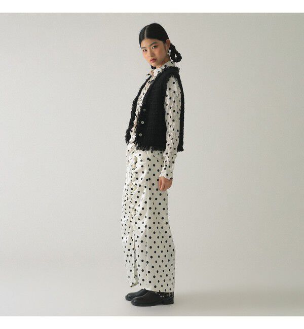 Ray BEAMS 「ツイード ニット ベスト」|ベスト・ジレ|