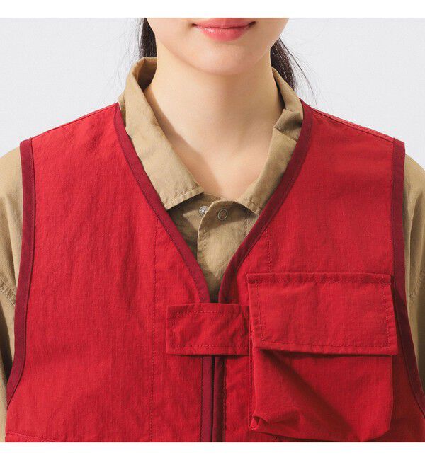 BEAMSBOY「US NAVY クルー ベスト」|ベスト・ジレ|