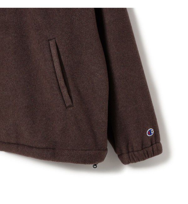 BEAMS「【別注】Champion / Fleece Stand Zip Jacket」|ブルゾン・スタジャン|