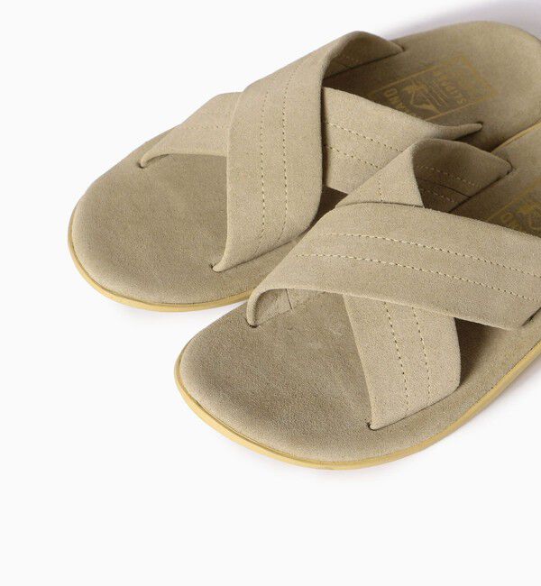 SHIPS「ISLAND SLIPPER: SHIPS(シップス) 別注 クロスストラップ サンダル」|サンダル|
