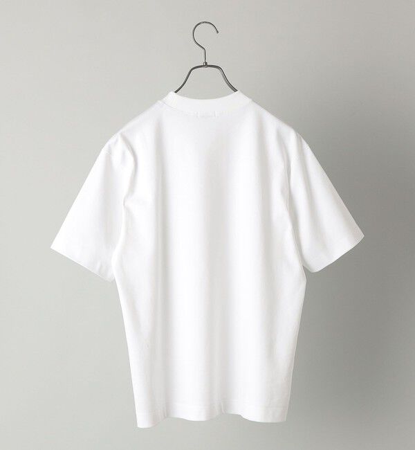 SHIPS「SHIPS: クルーネック ハイゲージ ダンボールニットTシャツ ライト」|Tシャツ・カットソー|