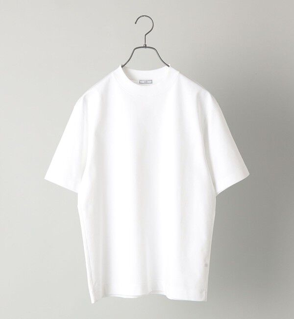 SHIPS「SHIPS: クルーネック ハイゲージ ダンボールニットTシャツ ライト」|Tシャツ・カットソー|