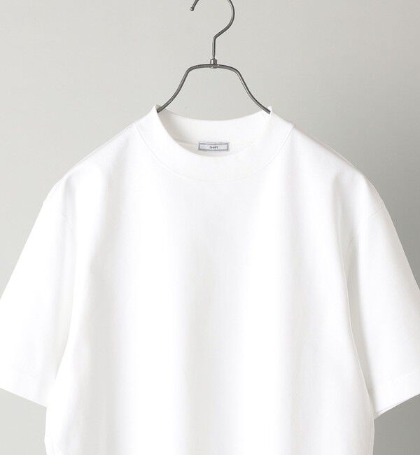 SHIPS「SHIPS: クルーネック ハイゲージ ダンボールニットTシャツ ライト」|Tシャツ・カットソー|