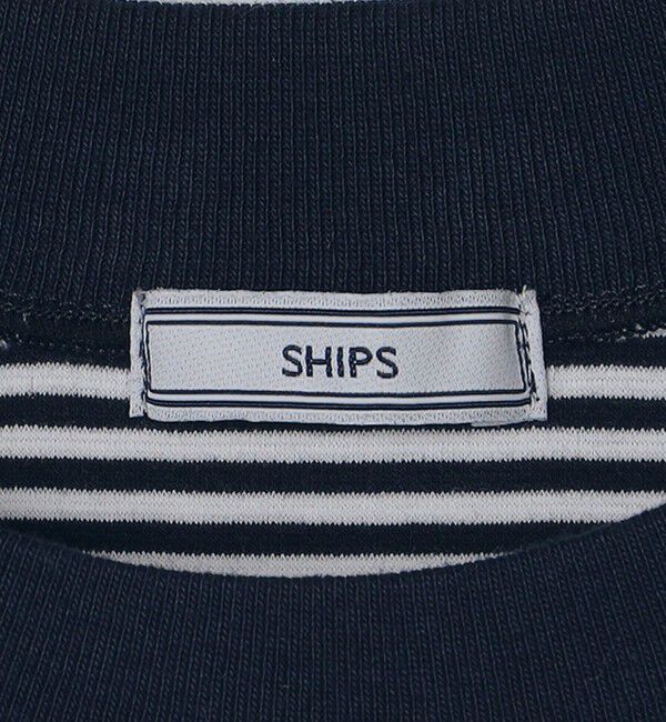SHIPS「SHIPS: クルーネック ハイゲージ ダンボールニットTシャツ ライト」|Tシャツ・カットソー|
