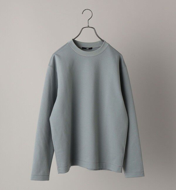 SHIPS「SHIPS:  ハイゲージ クルーネック ダンボールニット 長袖Tシャツ」|Tシャツ・カットソー|