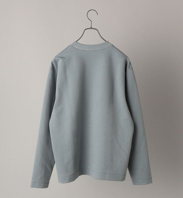 SHIPS「SHIPS:  ハイゲージ クルーネック ダンボールニット 長袖Tシャツ」|Tシャツ・カットソー|