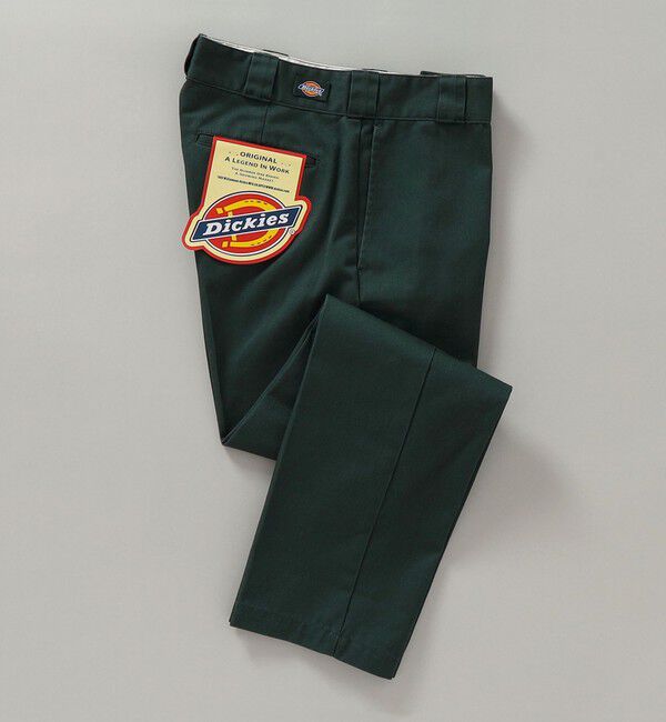 SHIPS「【SHIPS別注】Dickies: テーパード ワーク チノパンツ」|チノ|ライトオリーブ