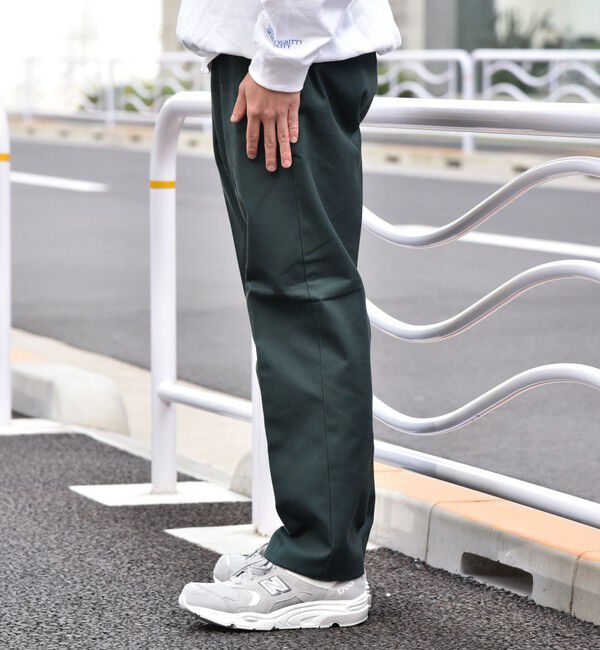 SHIPS「【SHIPS別注】Dickies: テーパード ワーク チノパンツ」|チノ|