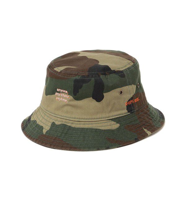 SHIPS any「【SHIPS any別注】newhattan: anyロゴ エンブレム バケット ハット」|ハット|