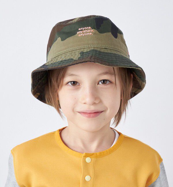 SHIPS any「【SHIPS any別注】newhattan: anyロゴ エンブレム バケット ハット」|ハット|