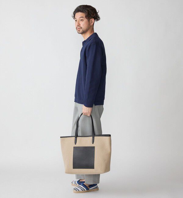 SHIPS「SHIPS:〈手洗い可能〉14ゲージ TEXBRID(R) ミラノリブ スキッパー ポロシャツ」|Tシャツ・カットソー|