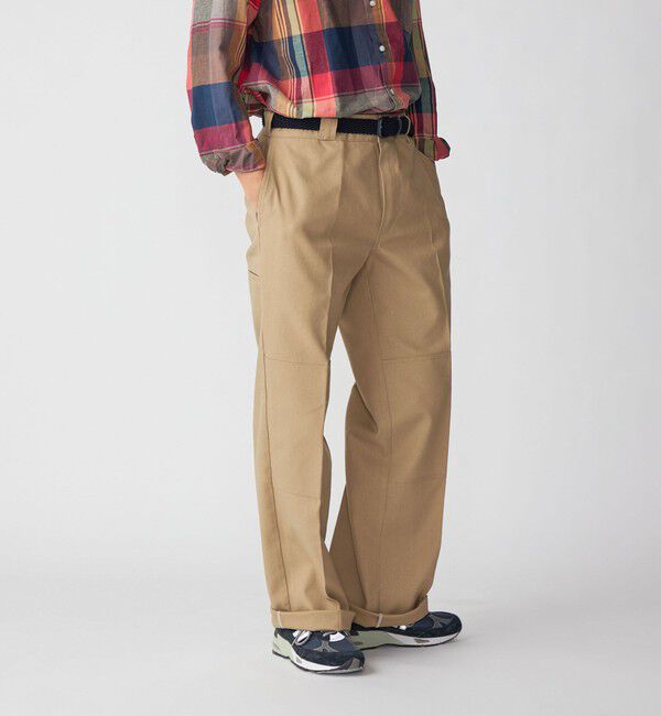SHIPS「【SHIPS別注】Dickies: ダブルニー ホップサック パンツ」|チノ|