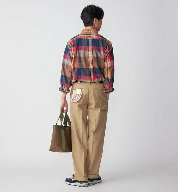 SHIPS「【SHIPS別注】Dickies: ダブルニー ホップサック パンツ」|チノ|