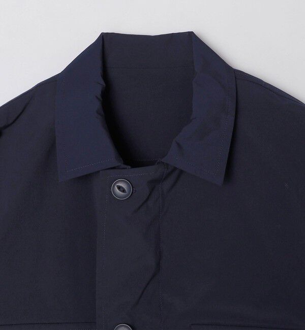 SHIPS「【SHIPS別注】+phenix:〈撥水〉ミリタリー/フィッシャーマンシャツ (セットアップ対応)」|ブルゾン・スタジャン|