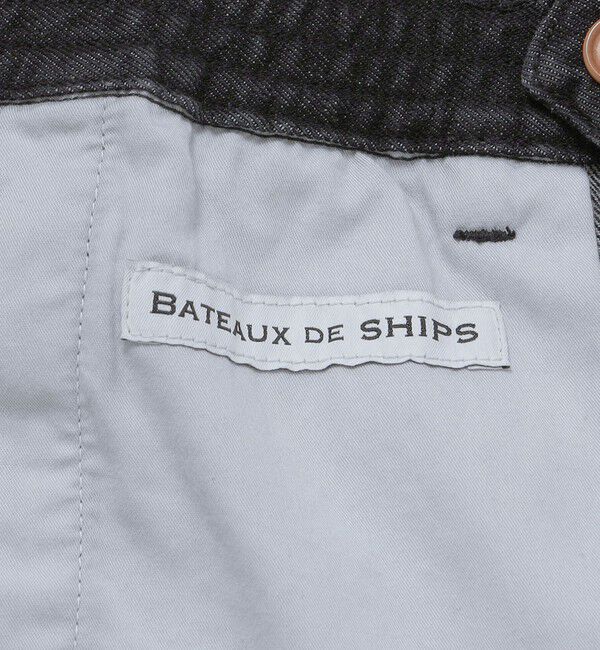 SHIPS「BATEAUX DE SHIPS: デニム テーパード トラウザース」|デニム|