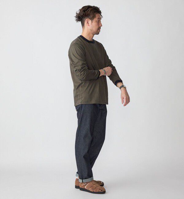 SHIPS「SHIPS STANDARD: スーピマ セルビッジ 5ポケット デニムパンツ」|デニム|