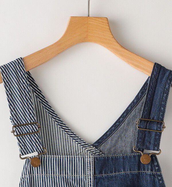 SHIPS KIDS「Lee:130～160cm / マルチデニム オーバーオール」|オールインワン|