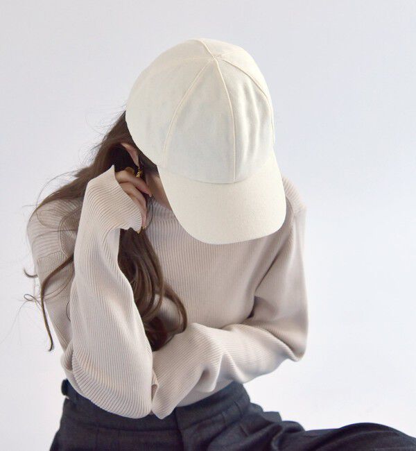 quaranciel「quaranciel: ウール ミックス キャップ」|キャップ・キャスケット|