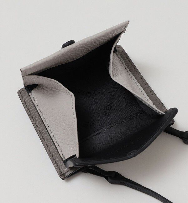 SHIPS「【SHIPS別注】TOMOE: UTILITY CDC コンビレザー ネックウォレット」|財布|