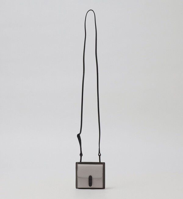 SHIPS「【SHIPS別注】TOMOE: UTILITY CDC コンビレザー ネックウォレット」|財布|