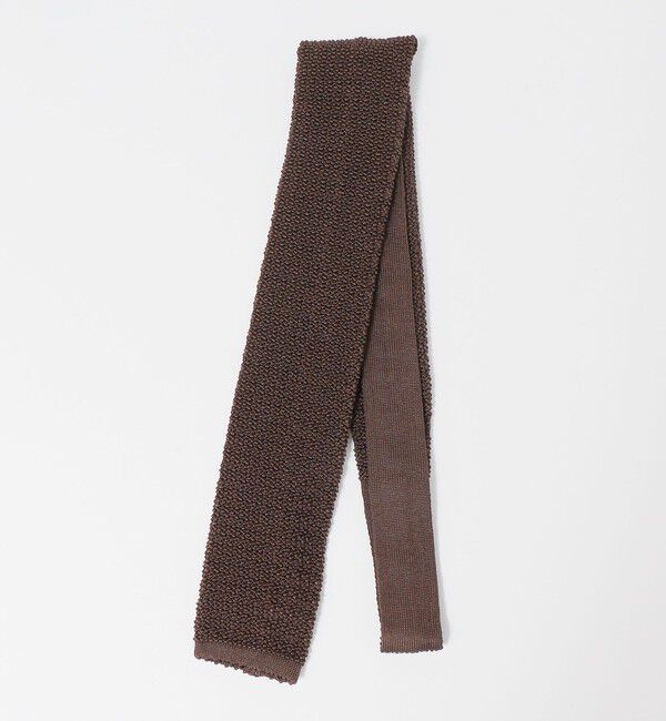SHIPS「SHIPS: GERMAN ニット タイ」|ネクタイ・蝶ネクタイ|ブラウン