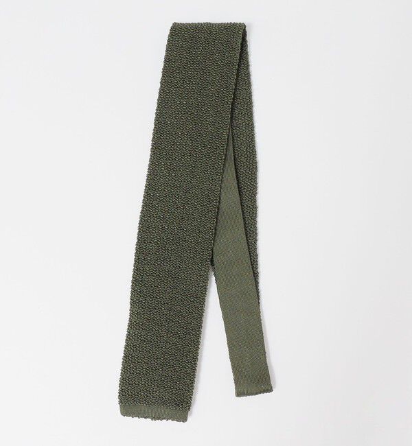 SHIPS「SHIPS: GERMAN ニット タイ」|ネクタイ・蝶ネクタイ|オリーブ