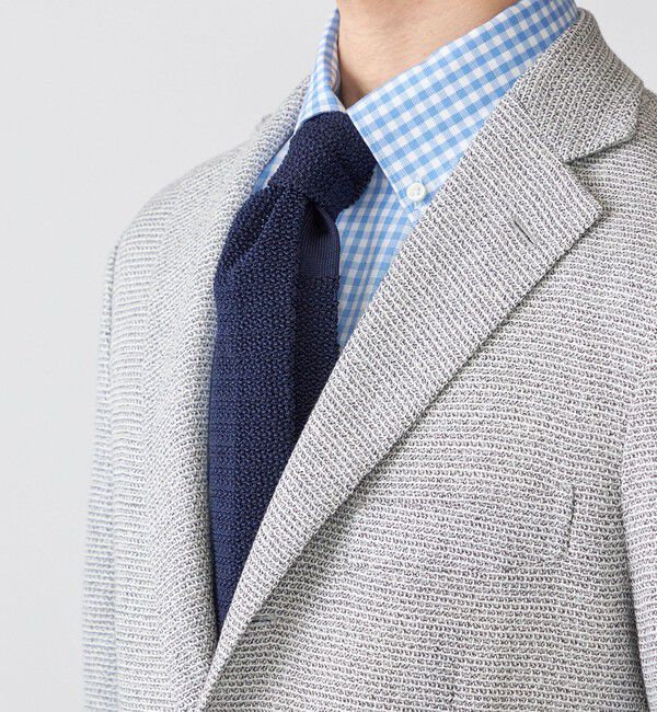 SHIPS「SHIPS: GERMAN ニット タイ」|ネクタイ・蝶ネクタイ|ネイビー