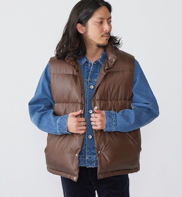 SHIPS「SHIPS: 〈撥水加工〉光電子(R) オーセンティック ダウン ベスト」|ダウンベスト・ベスト|