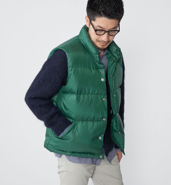 SHIPS「SHIPS: 〈撥水加工〉光電子(R) オーセンティック ダウン ベスト」|ダウンベスト・ベスト|