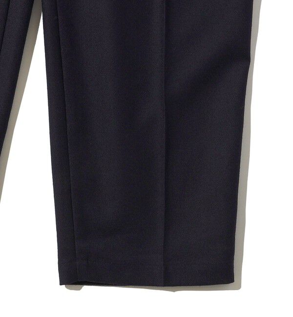 SHIPS「Southwick Gate Label: ウール 1プリーツ パンツ」|チノ|