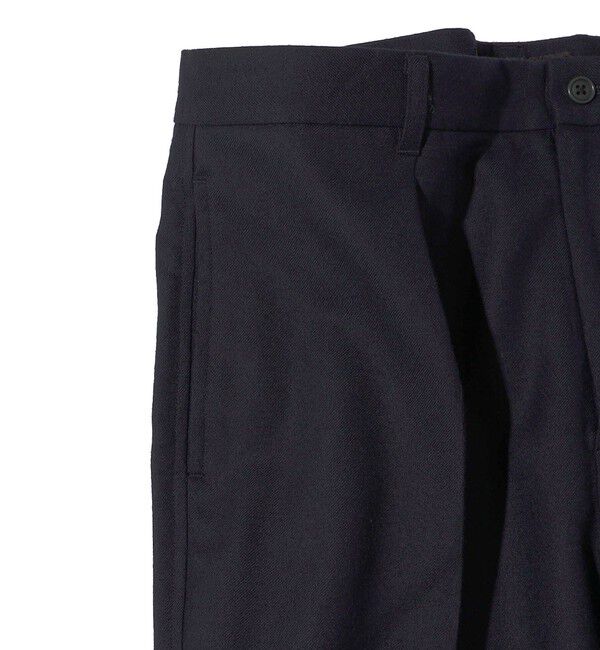 SHIPS「Southwick Gate Label: ウール 1プリーツ パンツ」|チノ|