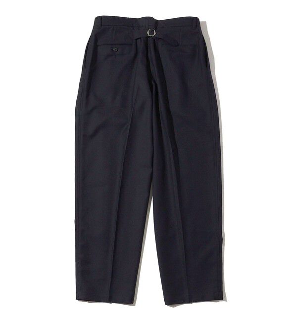 SHIPS「Southwick Gate Label: ウール 1プリーツ パンツ」|チノ|