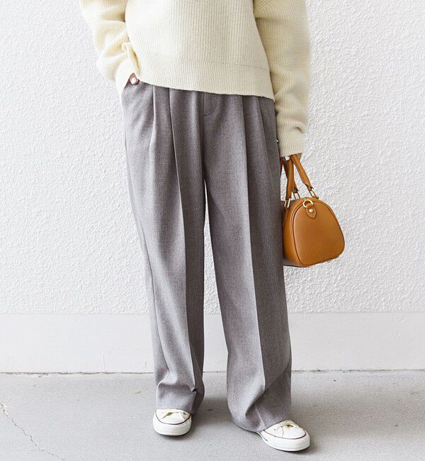 SHIPS any「SHIPS any: 〈洗濯機可能〉アイビー タック パンツ 2」|その他|