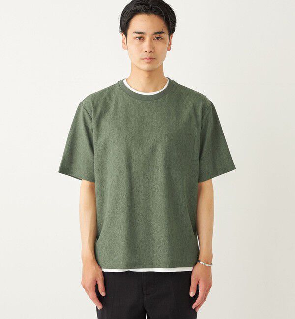 SHIPS Colors 「SHIPS Colors:〈洗濯機可能〉シャリルシャージー アンサンブル◇」|Tシャツ・カットソー|