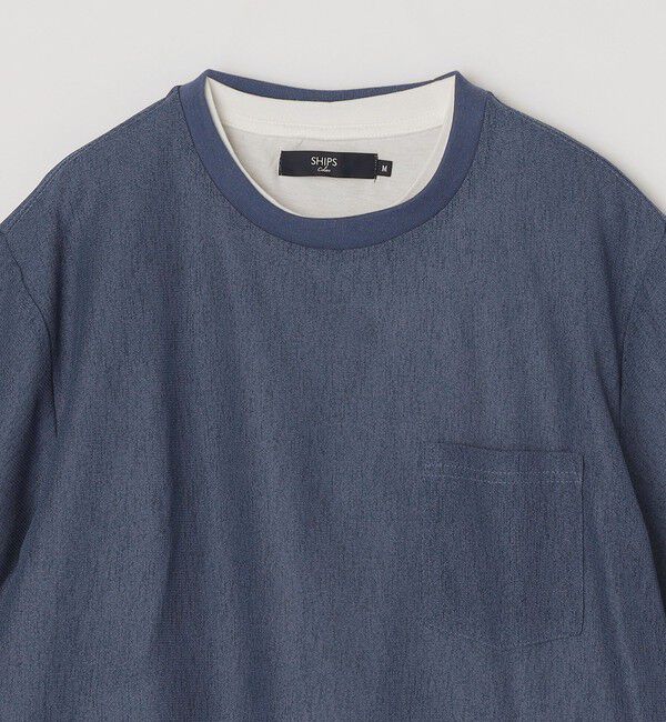 SHIPS Colors 「SHIPS Colors:〈洗濯機可能〉シャリルシャージー アンサンブル◇」|Tシャツ・カットソー|