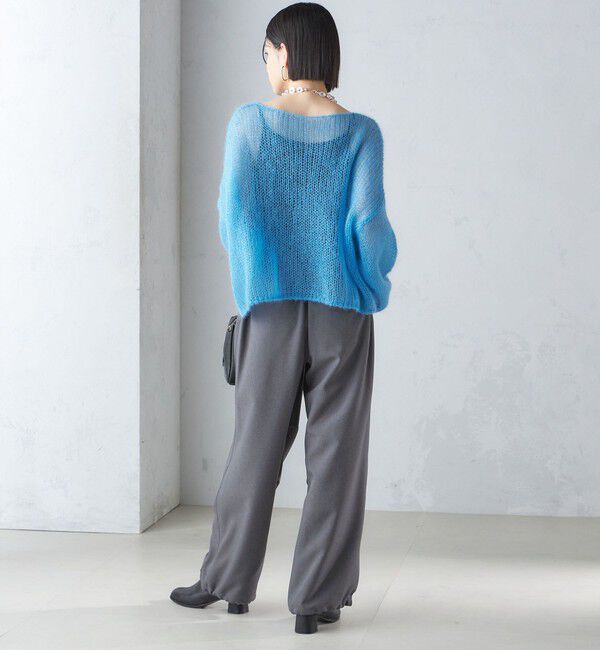 SHIPS for women「〈手洗い可能〉メランジ ツイル ドロスト パンツ」|その他|